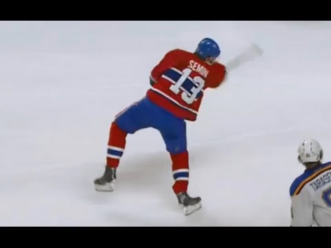 Semin Spins Then Snipes His First as a Hab vs St. Louis 2-0 (10/20/15)