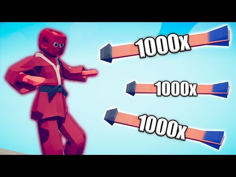BOXER GIANT vs 1000x OVERPOWERED UNITS - TABS | Totally Accurate Battle Simulator 2023
