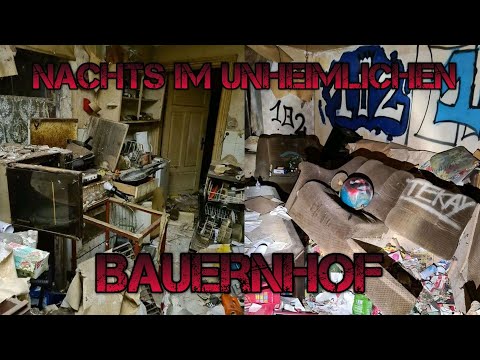 NACHTS IM UNHEIMLICHEN BAUERNHOF mit Autos Oben auf dem Dachboden 🤔 🤔 🤔