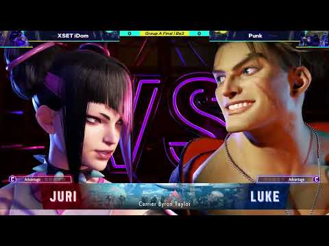 XSET iDom (Juri) vs Punk (Luke) - Group A Final Bo3 | PAX East 2023 | SF6 - Day 1 | Intel Gaming