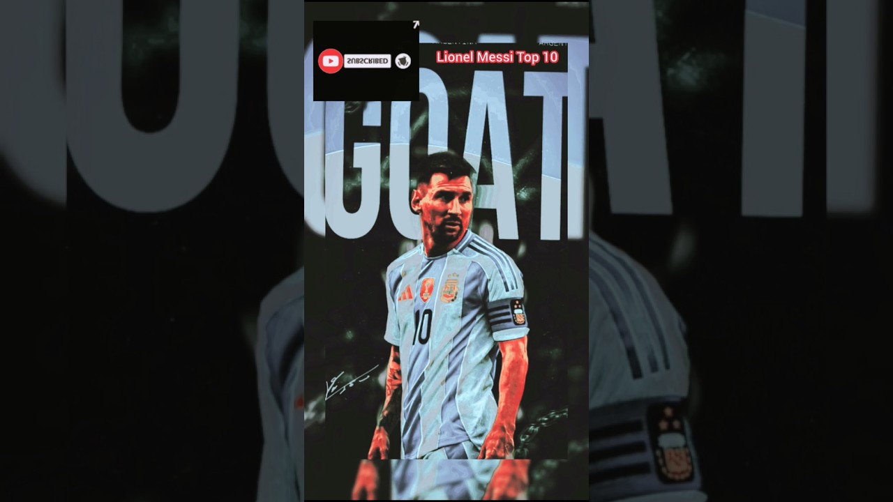 Lionel Messi Top 10 new Edit vido #shorts#animeedit#gameplay...