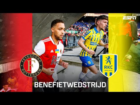 6 goals bij benefietwedstrijd voor Oekraïense vluchtelingen🙏 | Samenvatting Feyenoord - RKC Waalwijk