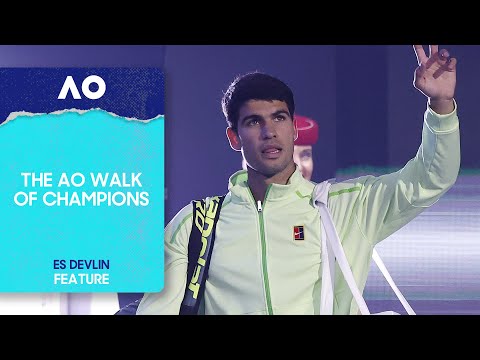 The AO Walk of Champions, Designed by Es Devlin | Australian Open 2026