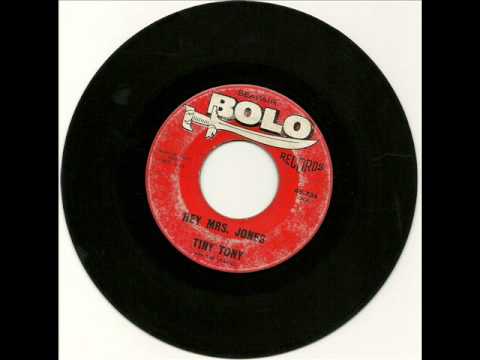 Tiny Tony & The Statics - Hey Mrs Jones 1962