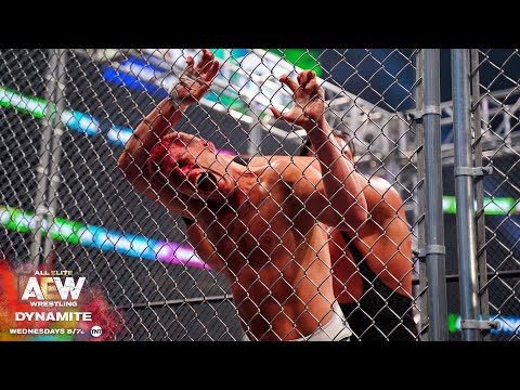 THE FIRST EVER STEEL CAGE MATCH IN AEW IS NOTHING SHORT OF AMAZING | AEW DYNAMITE 2/19/20, ATLANTA