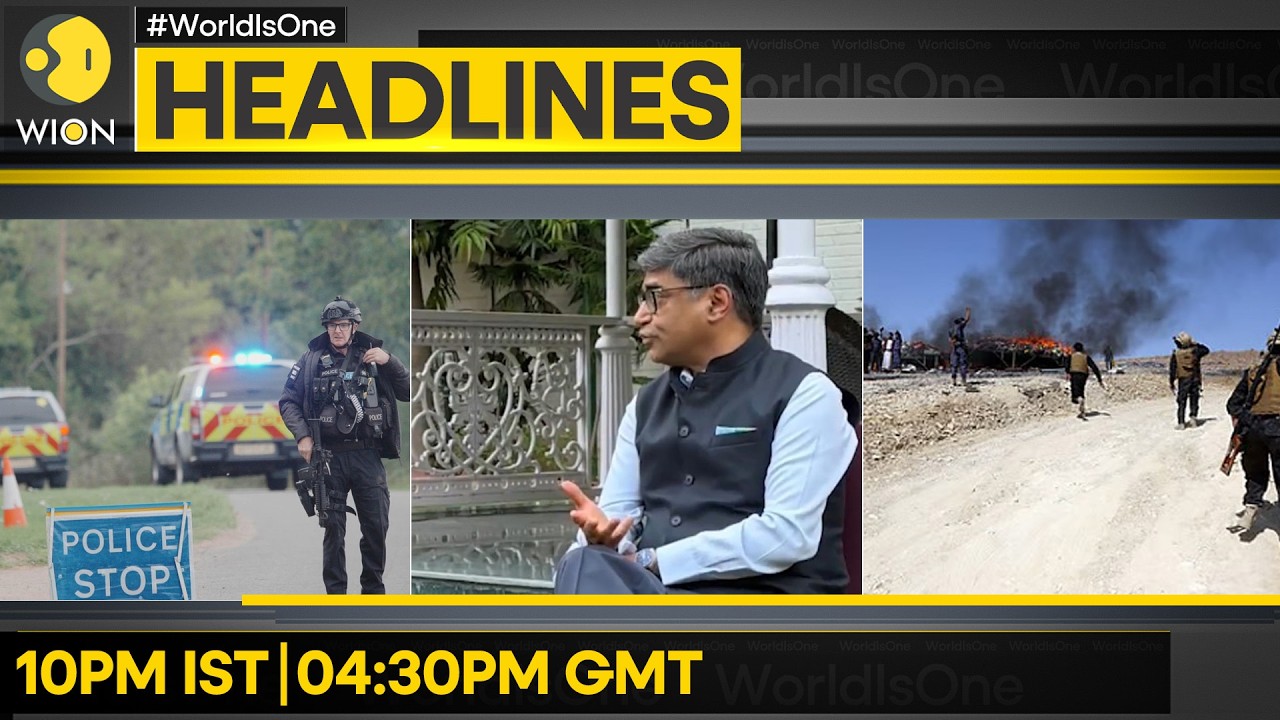 Misri Holds Key Meet With US Lawmakers | 'UK Suspects Wanted to Do Big Damage' | WION HEADLINES