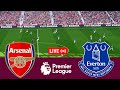 [LIVE] Arsenal vs Everton Premier League 23/24 Full Match - Video Game Simulation