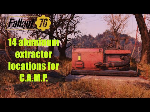 Fallout 76 Aluminum Extractor Locations