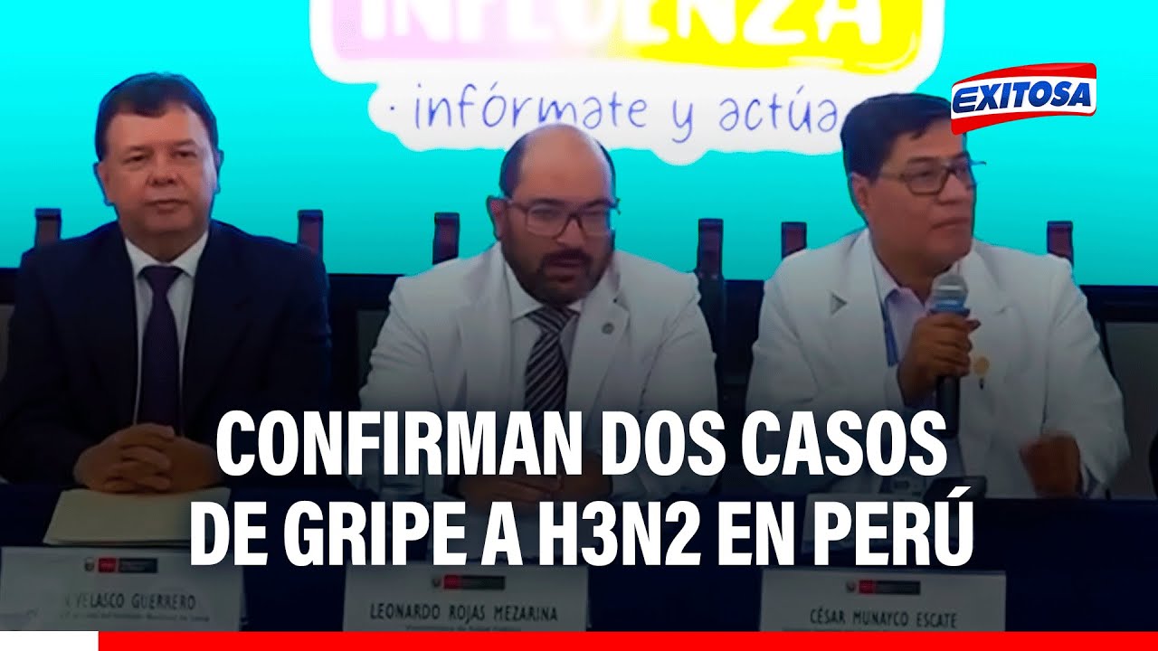 🔴🔵 La 'supergripe' LLEGÓ A PERÚ: Minsa confirma DOS CASOS de influenza H3N2 en menores de edad