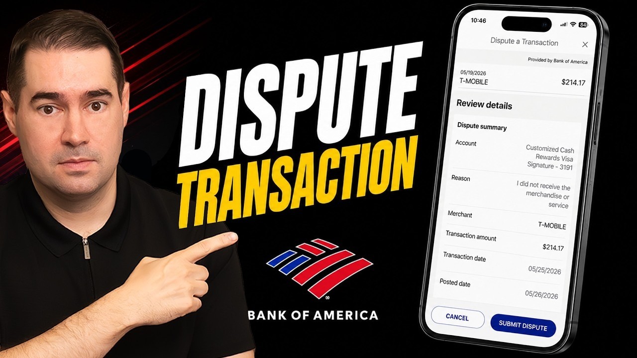 How to Dispute a Credit Card Transaction on Bank of America