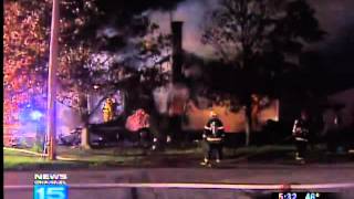 preview picture of video 'Butler house fire sends 11 yr old ot hospital in critical'