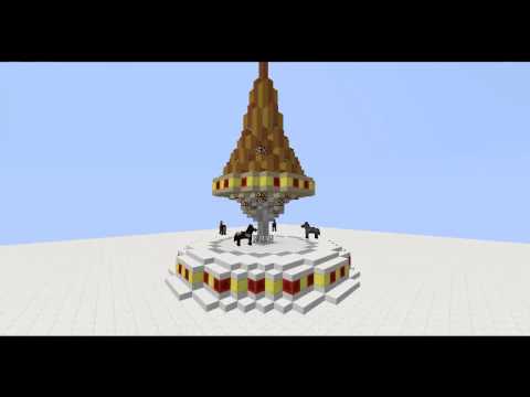 Minecraft Functional Merry-Go-Round