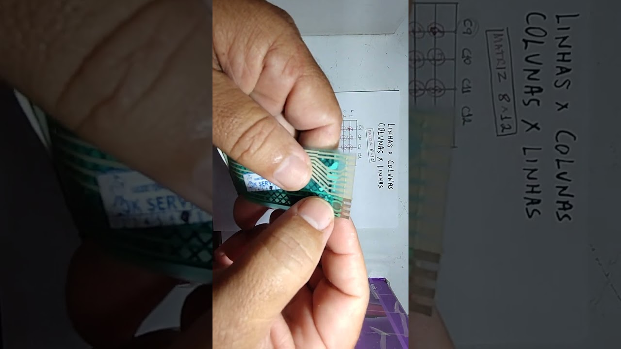 #V1 COMO CONSERTAR QQ MEMBRANA DE MICRO-ONDA / ENGENHARIA REVERSA. "TÉCNICA LINHA X COLUNA"