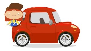 Doutora McWheelie. Carro de corrida. Desenhos animados para crianças