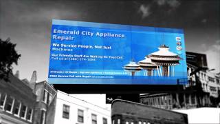 preview picture of video 'Seattle Appliance Repair Company - Emerald City Call 206 274-1084 service to Seattle WA Metro cities'