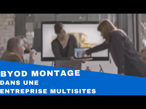 Comparaison des boîtiers BYOD Wepresent, Montage et Clickshare