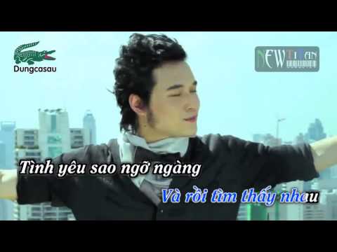 karaoke Tình yêu tìm thấy - Quang Vinh full beat