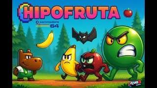 COMMODORE 64 += HIPOFRUTA =+ NEW DEMO GAME 2025