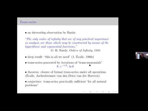 Gerald Dunne: Resurgent Asymptotics and Non-perturbative Physics