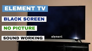 Don't Make This MISTAKE with Your Element TV Black Screen!