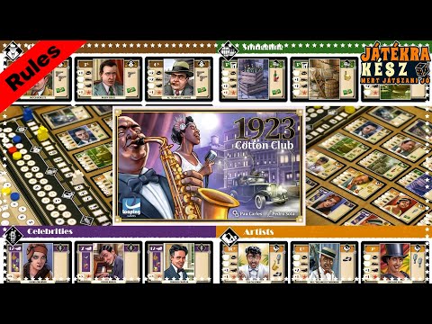 1923 Cotton Club - Játékismertető. - Játékra kész - Play right away