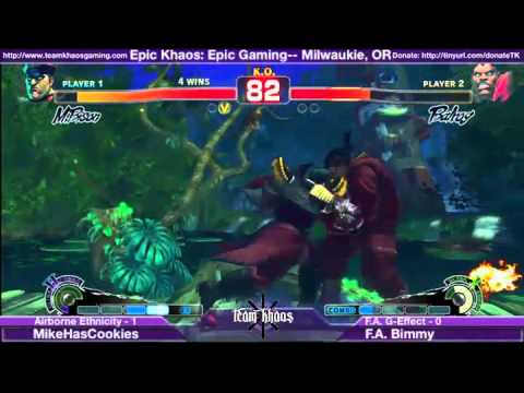 Epic Khaos Feb - SSF43v3 Team Airborne Ethnicity vs F.A. G-Effect Part 2
