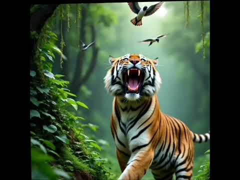 Sonido del rugido de tigre 