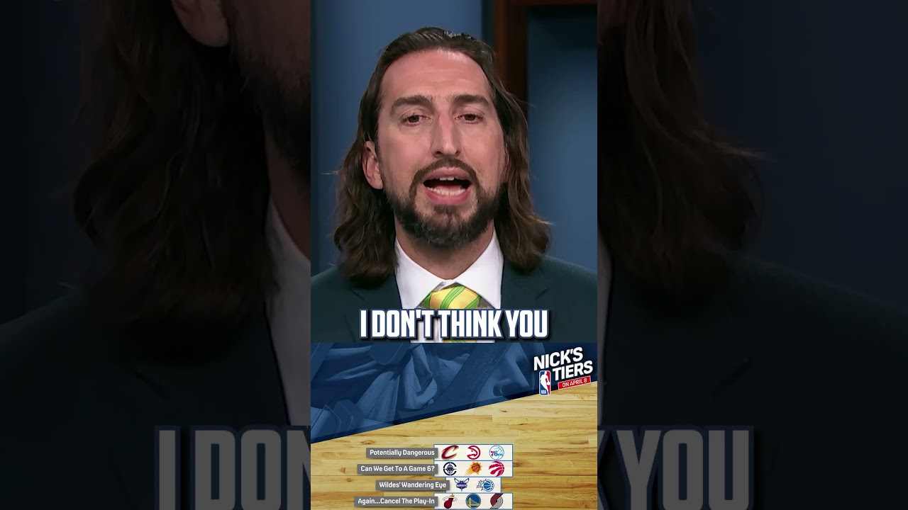 Nick unveils his latest NBA Tiers, featuring Godzilla vs. Mothra aka Wemby vs. Joker 👀 #NBA #Nuggets