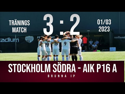 Stockholm Södra Fotboll - AIK P16 A 3-2