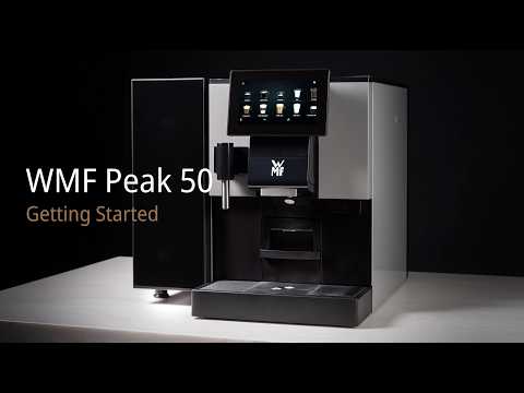 WMF Peak 50 - Πρώτα βήματα