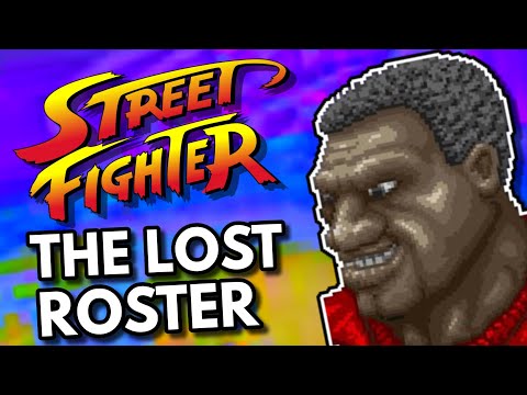 The Lost Original Street Fighter Roster