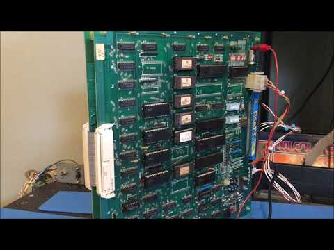 1981 Bally Midway Galaga Arcade PCB Repair #3
