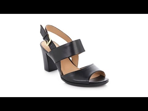Naturalizer "Lahnny" Chunky Heel Slingback Sandal