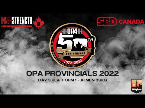 OPA PROVINCIALS 2022 - Platform 1 Open Men 120/120+