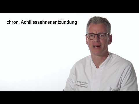 Fuß - chronische  Achillessehnenentzündung, Prof. Dr. Thomas Kälicke, GFO Kliniken Bonn