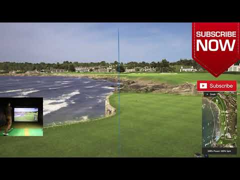 Golf Simulator Videos - 30 Second GSV Channel Promotion Video 🏌⛳
