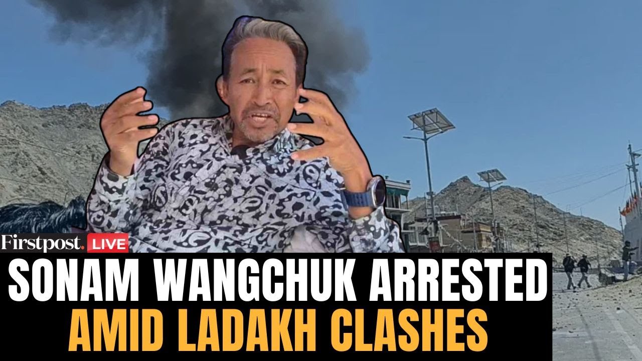 Ladakh Protest LIVE: Sonam Wangchuk Detained, Curfew Imposed | Vantage with Palki Sharma