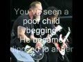 Am I blood - sounds like MetallicA - gone with you ...