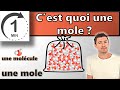 1 minute pour comprendre ⌛ - C'est quoi une mole ? Cours physique-chimie