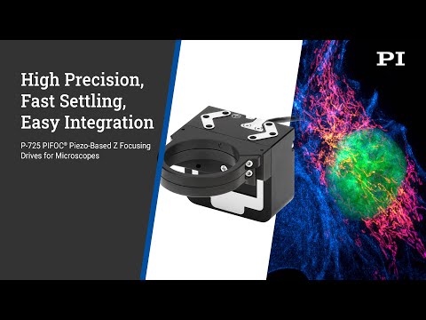 P-725 High-Precision Piezo Z Drives for Inverse Microscopy and Industrial Applications