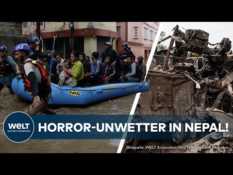 NEPAL: Opferzahl steigt minütlich! Horror-Unwetter mit vielen Todesopfern - Erdrutsche und Fluten!