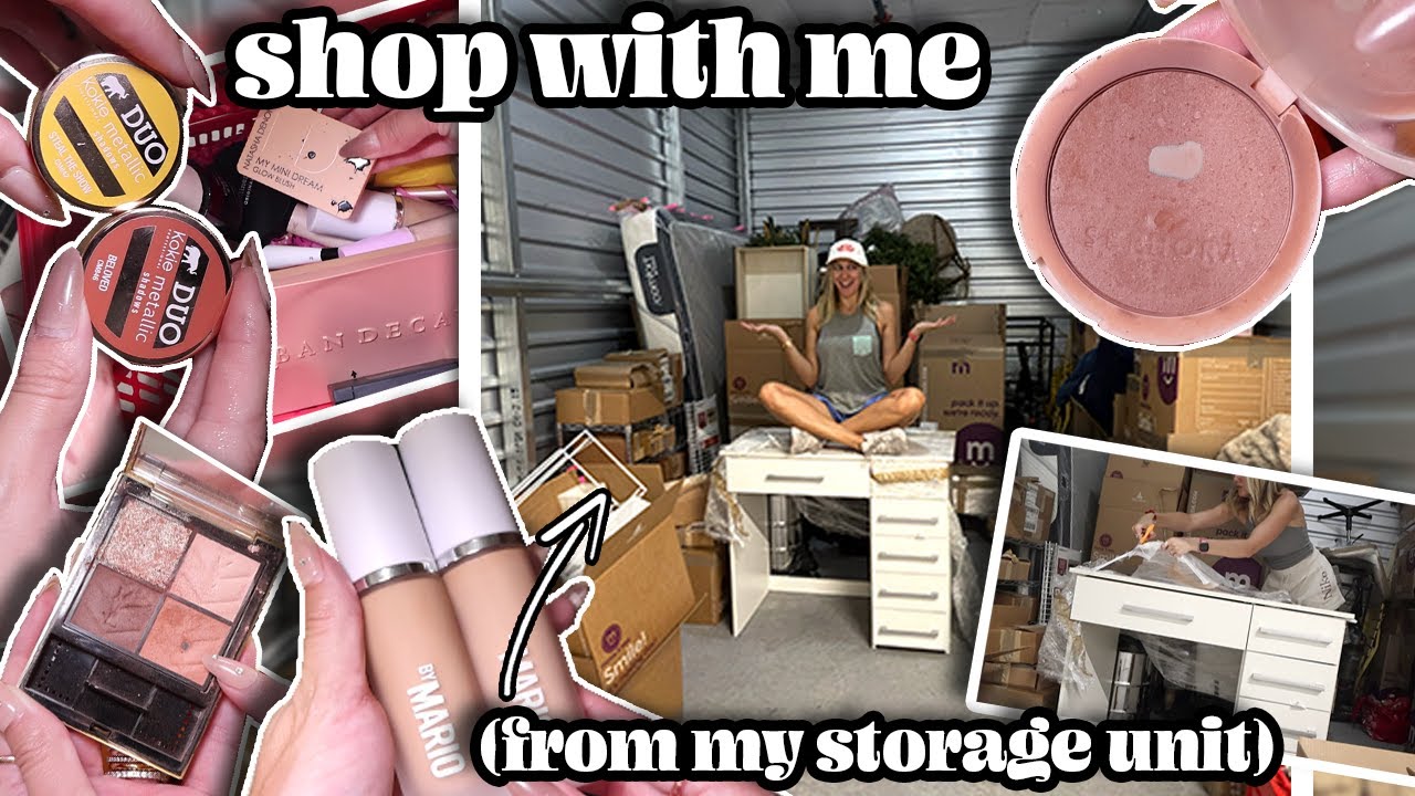 my makeup collection is in a storage unit so lets ... SHOP MY STASH