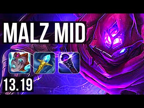 MALZ vs GALIO (MID) | Rank 1 Malz, 1.8M mastery, 8/3/16, 400+ games, Rank 24 | JP Challenger | 13.19