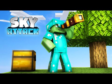FULL Dia, Fernrohr & Lagerbau! - Minecraft 1.17 Skyblock - Sky Attack #06