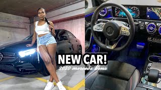 MY NEW CAR TOUR! 2020 Mercedes Benz