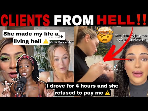 MERCY! 😱 WORST CLIENTS EVER: CLIENT NIGHTMARE HORROR STORIES | TIK TOK COMP