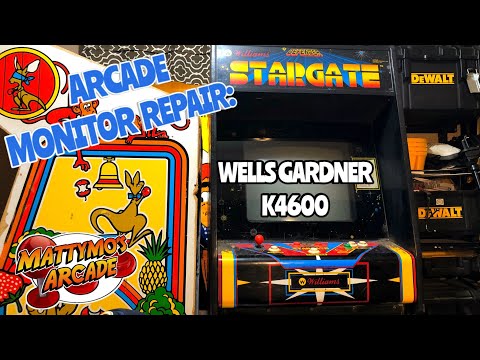 Arcade Monitor Repair: WG K4600