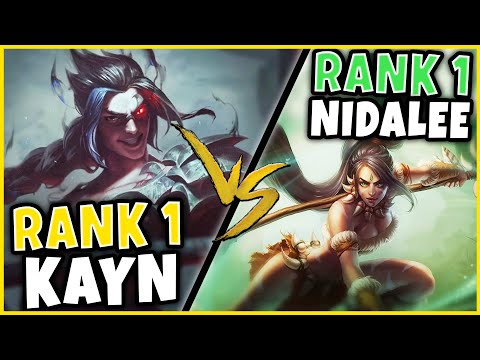 #1 KAYN WORLD VS. #1 NIDALEE NA (WHO WINS?!) - League of Legends