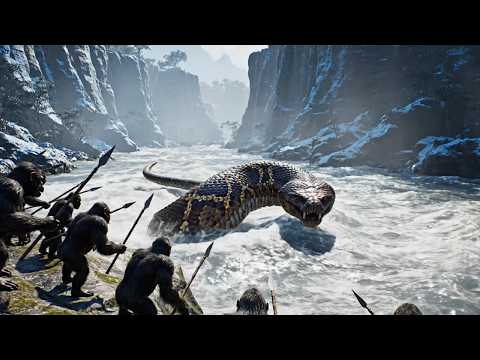 PRIMAL TITAN ARENA | THUNDER AGE: APE CLAN VS TITAN SERPENT (PART 03)