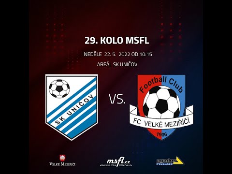 MSFL: SK Uničov 1:3 FC Velké Meziříčí